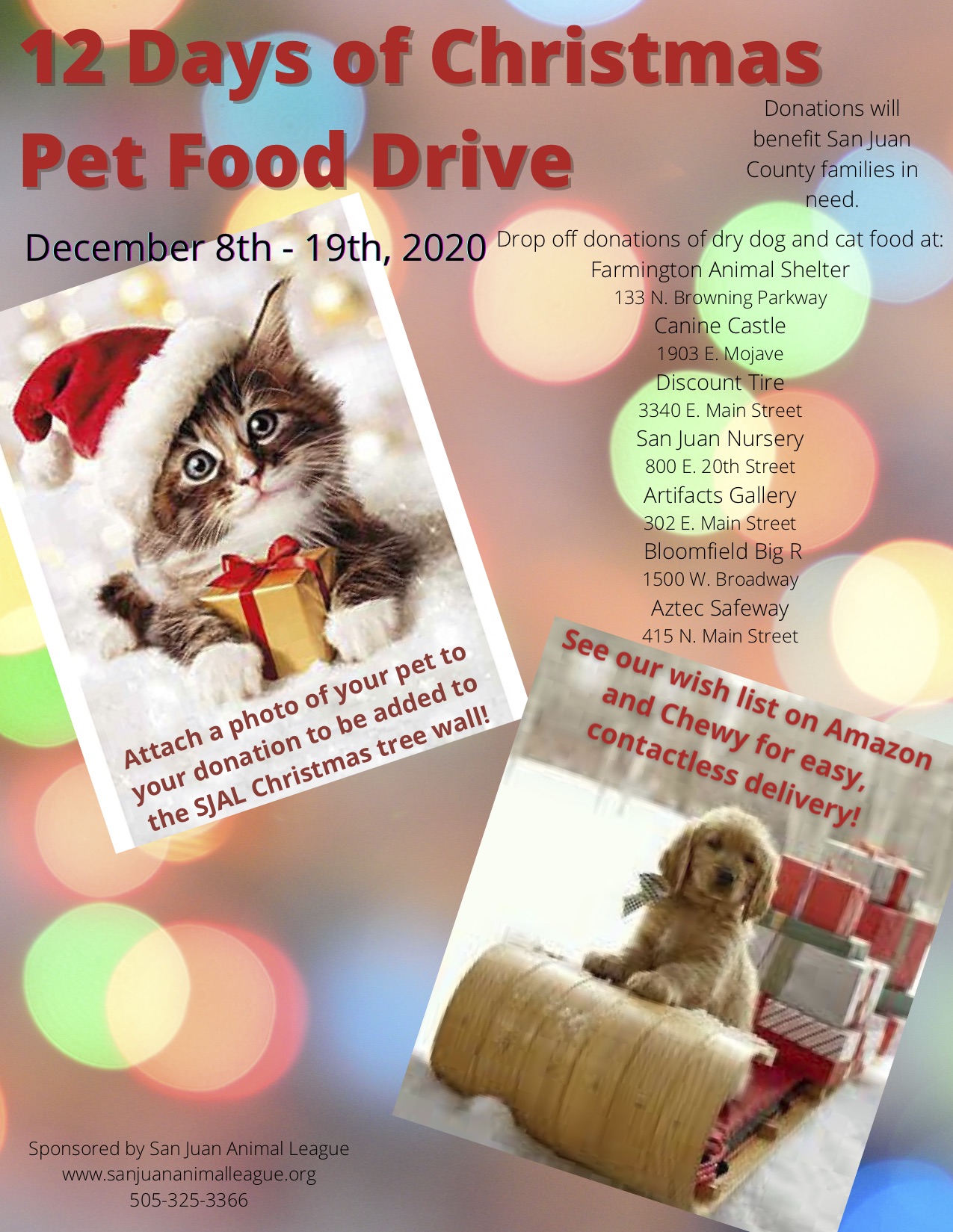 San Juan Animal League – We speak for those who cannot speak for themselves San Juan Animal League – We speak for those who cannot speak for themselves